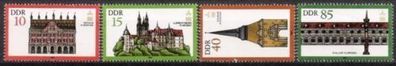 DDR Nr.2869/72 * * Denkmalpflege ICOMOS 1984, postfrisch