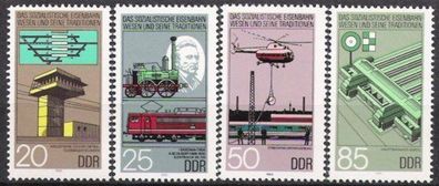 DDR Nr.2968/71 * * Eisenbahnwesen 1985, postfrisch