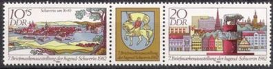 DDR Nr.2722/23 ZD * * Briefmarkenausstellung 1982, postfrisch