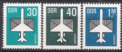 DDR Nr.2751/53 * * Flugpostmarken (I) 1982, postfrisch
