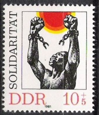 DDR Nr.2648 * * Solidarität 1981, postfrisch