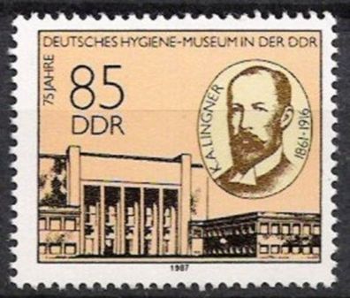 DDR Nr.3089 * * Hygienemuseum Dresden 1987, postfrisch