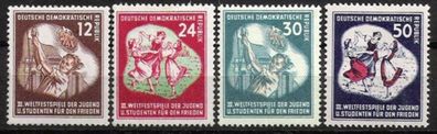 DDR Nr.289/92 * * Weltfestspiele der Jugend 1951, postfrisch