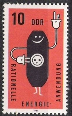 DDR Nr.2601 * * Rationelle Energieanwendung 1981, postfrisch