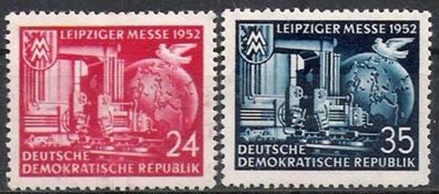 DDR Nr.315/16 * * Leipziger Herbstmesse 1952, postfrisch