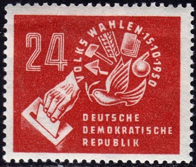 DDR Nr.275 * * Volkswahlen 1950, postfrisch