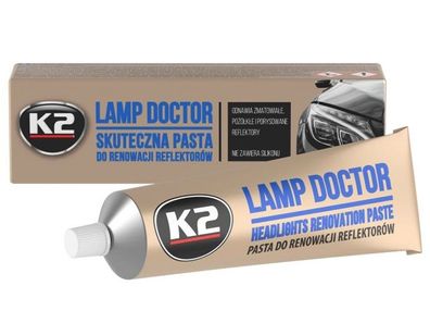 LAMP DOCTOR Professionelle Scheinwerfer-Restaurierungspaste, 60 g