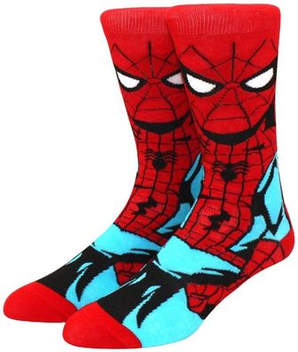 Spider-Man Marvel Avengers Motivsocken Cartoon Socken Disney Heroes Motiv Socken