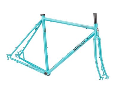 Surly Straggler Cyclocross Rahmenkit 700C chlorine dream RH 58cm