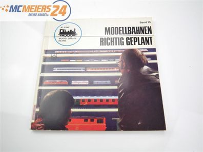 Alba Verlag Buch Modellbahn Reihe Band 15 "Modellbahnen richtig geplant" E505