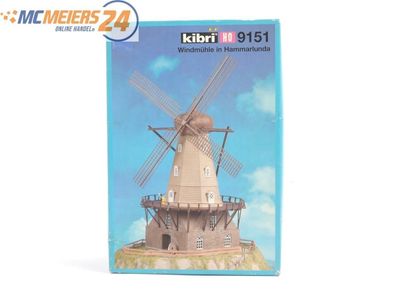 Kibri H0 9151 Gebäude Bausatz Windmühle in Hammarlunda * NEU* E488