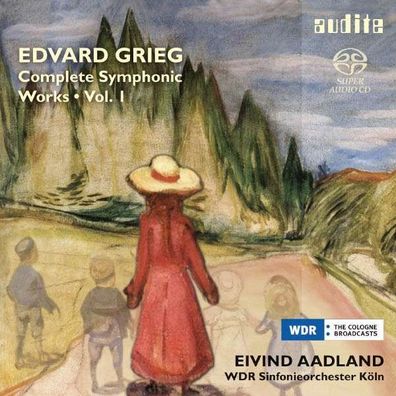 Edvard Grieg (1843-1907): Sämtliche Orchesterwerke Vol.1 - Audite 1092651ADT - (Musi