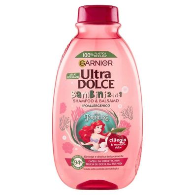 ULTRA GENTLE shampoo 2 in 1 The Little Mermaid #cherry 250ml