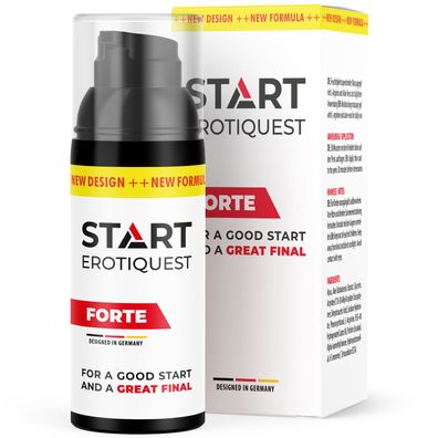 Start Erotiqest Forte-Performance for Men-Gel für Männer-100 ml Inhalt pro Flasche