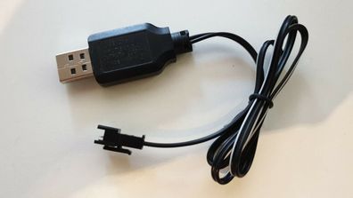 USB Schnellladekabel mit SM Plug für 6V NI-MH Akku, 6 V, Volt