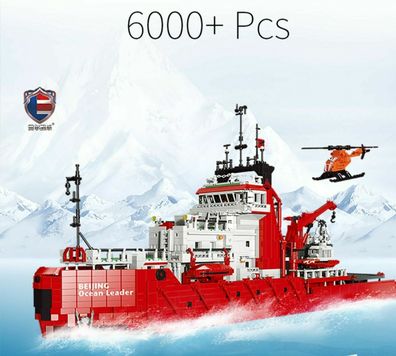 Vitrinenbausatz Eisbrecher "Ocean Leader" von Rael/ Leier, 6000 Teile, 60001