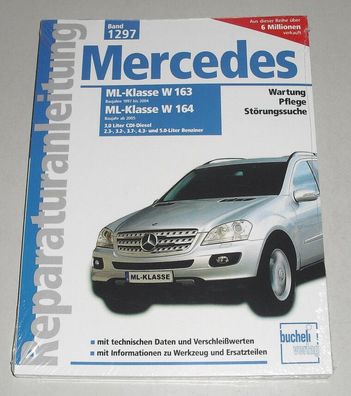Reparaturanleitung Mercedes M-Klasse W163 + W164 ML 320 350 430 500 280 + CDI