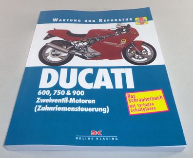 Reparaturanleitung DUCATI M 600, 750 & 900 SS, Zweiventil-Motoren, Bauj. 1991-98