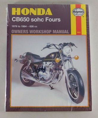 Reparaturanleitung Honda CB 650 sohc Fours, Baujahr 1978 - 1984