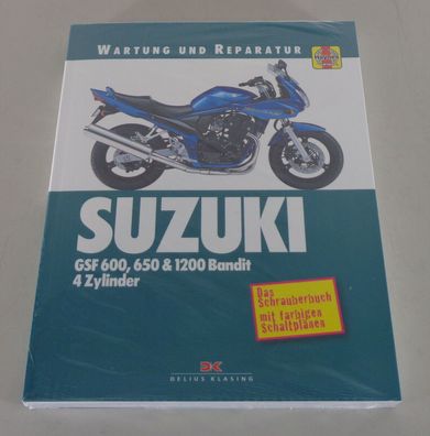 Reparaturanleitung Suzuki GSF 600, 650 & 1200 Bandit 4-Zyl., Baujahre 1995-2006