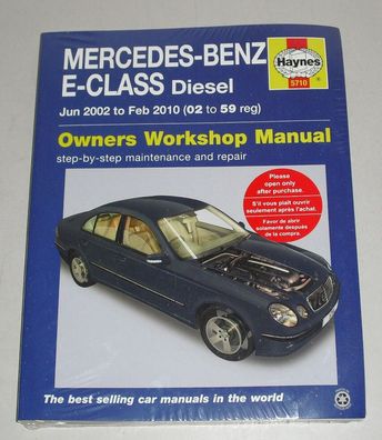Reparaturanleitung Mercedes W211 E 220 270 280 320 CDI, Baujahre 2002-2010