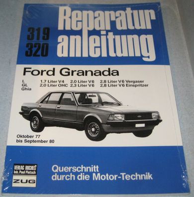 Reparaturanleitung Ford Granada MK II ´78 ab Baujahr 1977