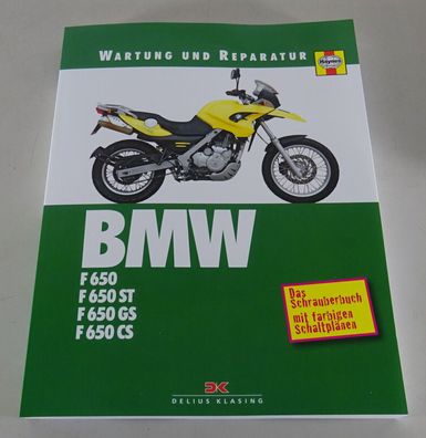 Reparaturanleitung BMW F 650 / F 650 ST + GS + CS, Baujahre 1994 - 2007