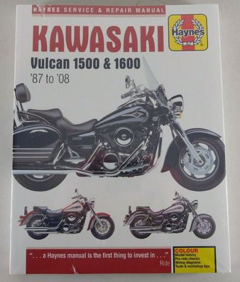 Reparaturhandbuch Kawasaki Vulcan VN 1500 + VN 1600, Baujahre 1987 - 2008