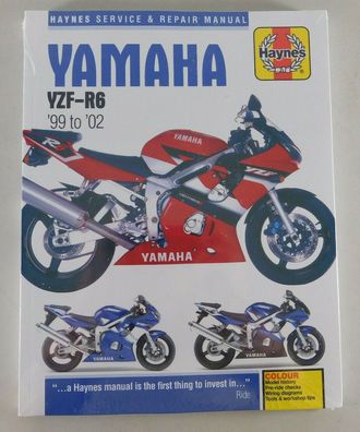 Reparaturanleitung Yamaha YZF-R6, Baujahr 1999 - 2002