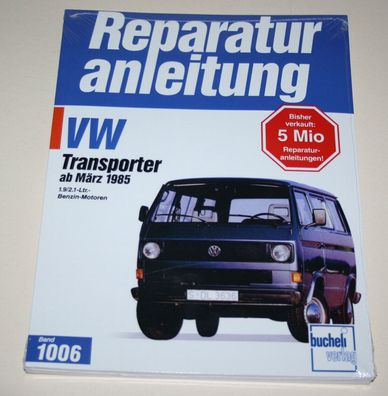 Reparaturanleitung VW Bus Transporter Caravelle T3 Wasserboxer 1,9 / 2,1 ab 1985