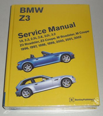 Werkstatthandbuch Reparaturanleitung BMW Z3 Roadster, Coupe + M 1996-2002