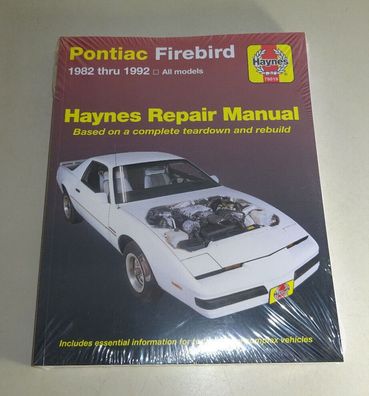 Reparaturanleitung Pontiac Firebird / Trans Am, Baujahre 1982 - 1992