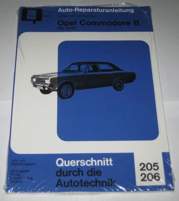 Reparaturanleitung Opel Commodore B (GS + GS/ E), Baujahre 1972 - 1977