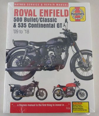 Reparaturhandbuch Royal Enfield 500 Bullet Classic Electra + 535 Continental GT