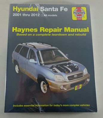 Reparaturanleitung Hyundai Santa Fe, Baujahr: 2001 - 2012 - alle Modelle