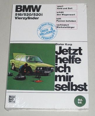 Reparaturanleitung BMW 5er E12 518 / 520 / 520i Vierzylinder, Baujahre bis 1981
