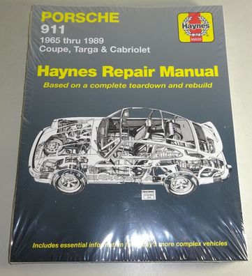 Reparaturanleitung Porsche 911 2.0 / 2.2 / 2.4 / 2.7 / 3.0 / 3.2 liter, 1965-89