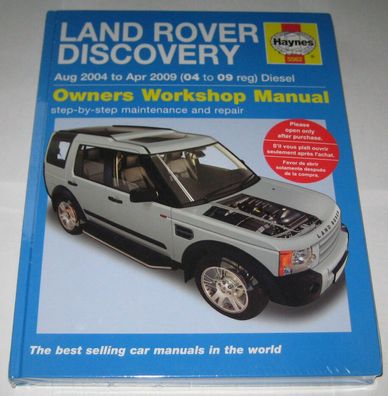 Reparaturanleitung Land Rover Discovery III Diesel, Baujahre 2004 - 2009