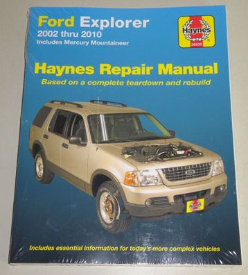 Reparaturanleitung Ford Explorer + Mercury Mountaineer, Baujahre 2002 - 2010