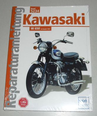 Reparaturanleitung Kawasaki W 650 ab Baujahr 1999