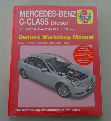 Reparaturanleitung Mercedes Benz C-Klasse Diesel CDi W204, Baujahre 2007 - 2014