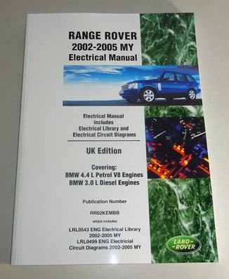 Werkstatthandbuch Reparaturanleitung Elektrik Range Rover L322, Bj. 2002-2005