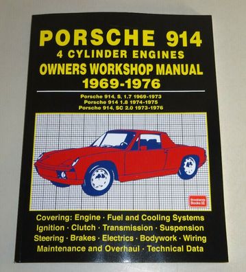 Reparaturanleitung Porsche 914 / 914.4 Vopo VW-Porsche, Baujahre 1969-1976