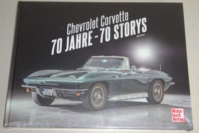 Bildband Chevrolet Corvette - 70 Jahre - 70 Storys C1 C2 C3 C4 C5 C C7 C8