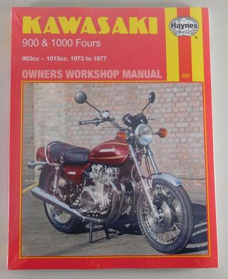 Reparaturhandbuch Kawasaki Z 900 + Z 1000 Four Baujahr 1973 - 1977