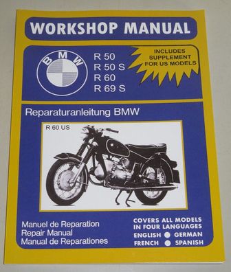 Reparaturhandbuch BMW R 50 / 50 S / 60 / 69 S incl. US-Modelle