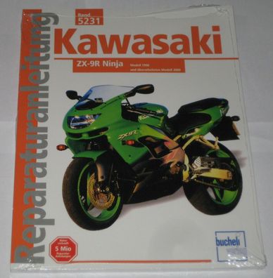 Reparaturanleitung Kawasaki ZX 9-R Ninja, ab Baujahr 1998 bzw. ab Baujahr 2000