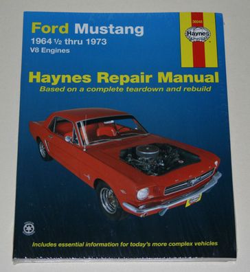 Reparaturanleitung Ford Mustang I V8 (1. - 4. Generation), Baujahre 1964 - 1973
