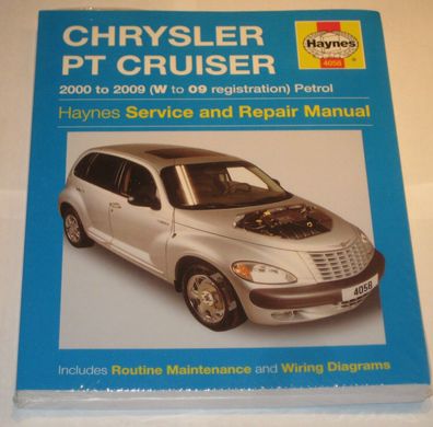 Reparaturanleitung Chrysler PT Cruiser, Baujahre 2000 - 2009