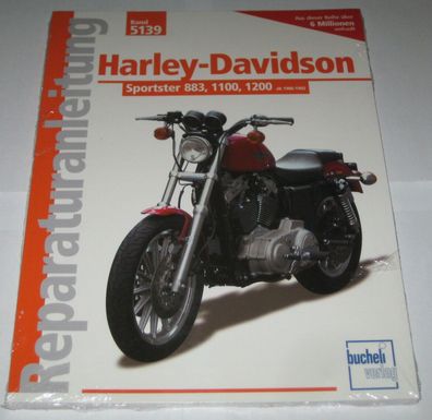 Reparaturanleitung Harley Davidson Evolution Sportster 883 1100 1200 (1986-1992)